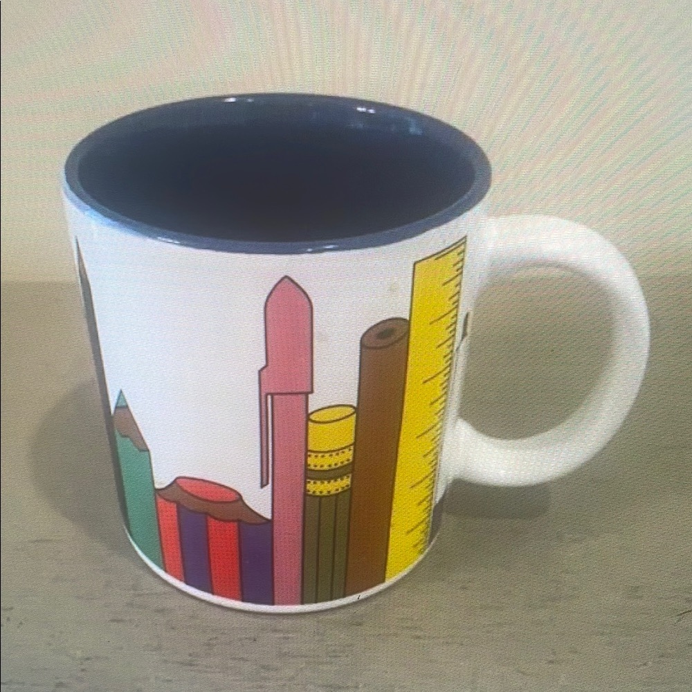 Colorful Stationery Design Mug